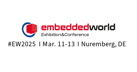 DEEPX booth at Embedded World 2025 showcasing AI chip solutions