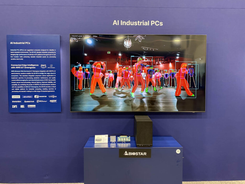 x86 edge AI platform from Biostar and DeepX